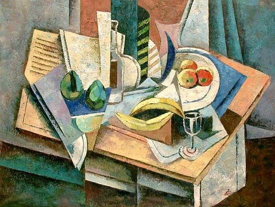 Image result for abstract painting still life
